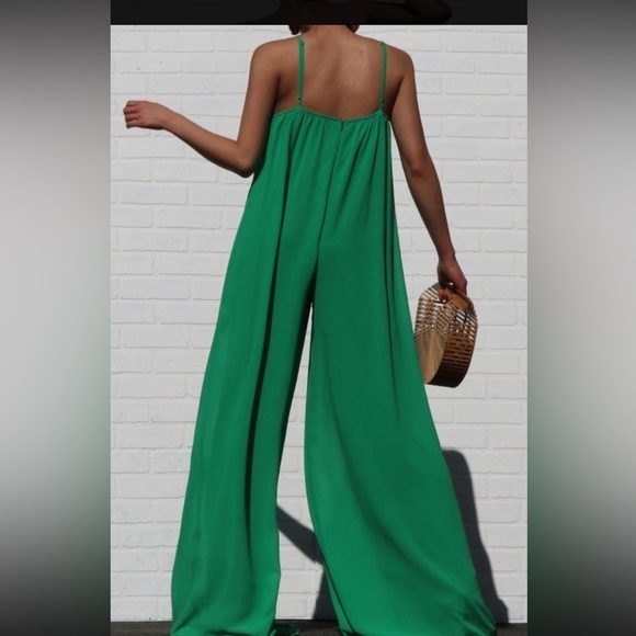 Green Jumpsuit - Picture 2 of 2